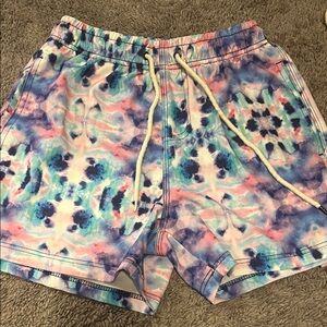 Vibrant Tie-Dye Athletic Shorts for Men